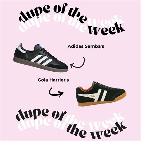 adidas samba shoes dupe